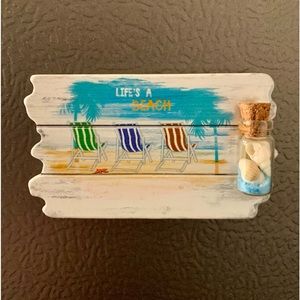 “Life’s a Beach” Magnet